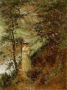 Frederick Mccubbin The Letter oil painting on canvas